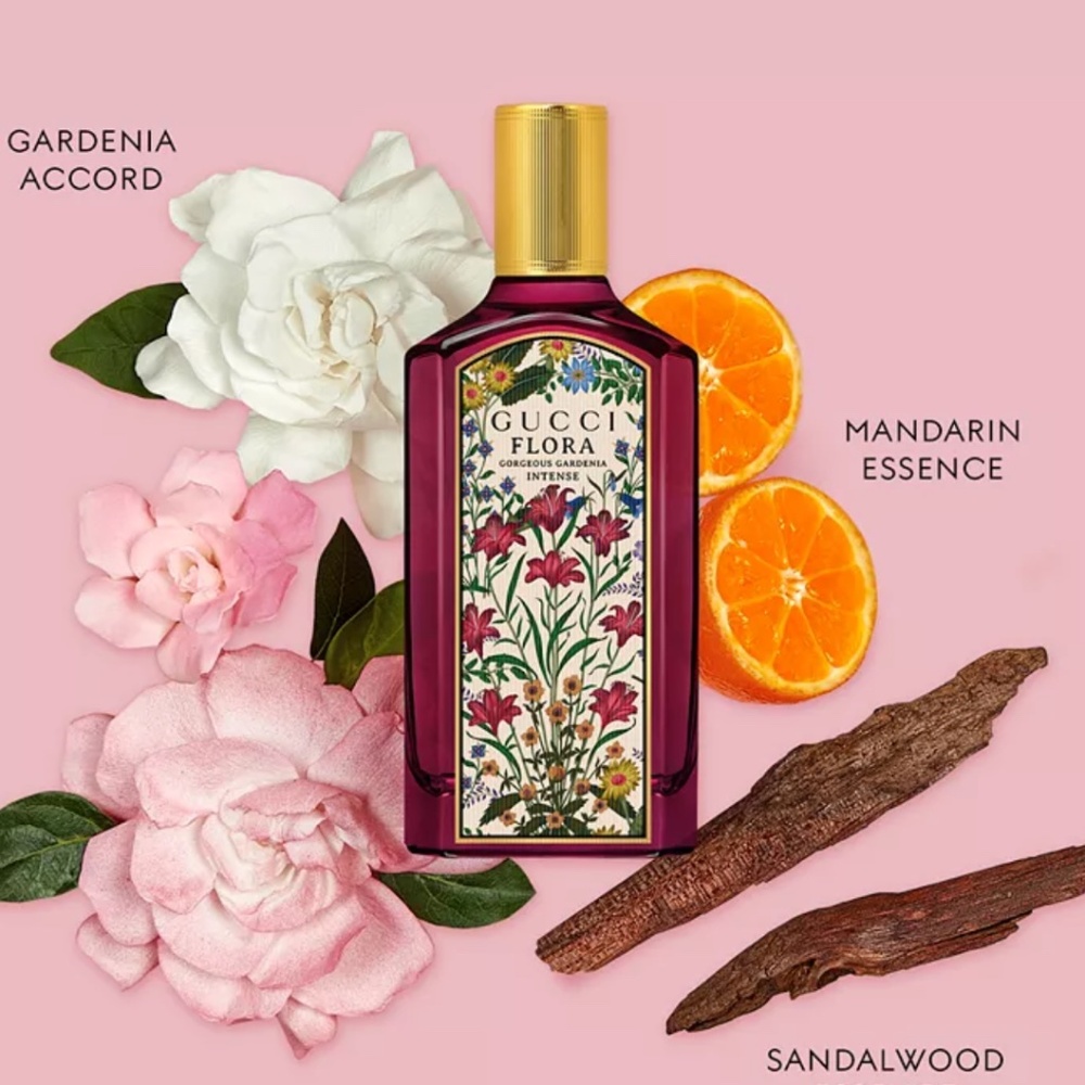 Gucci Flora Gorgeous Gardenia Eau de Parfum Intense, 3.3 oz. - Picture 2 of 6